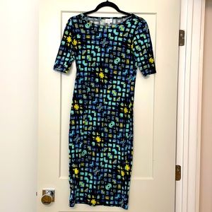 LuLaRoe Julia sheath dress.